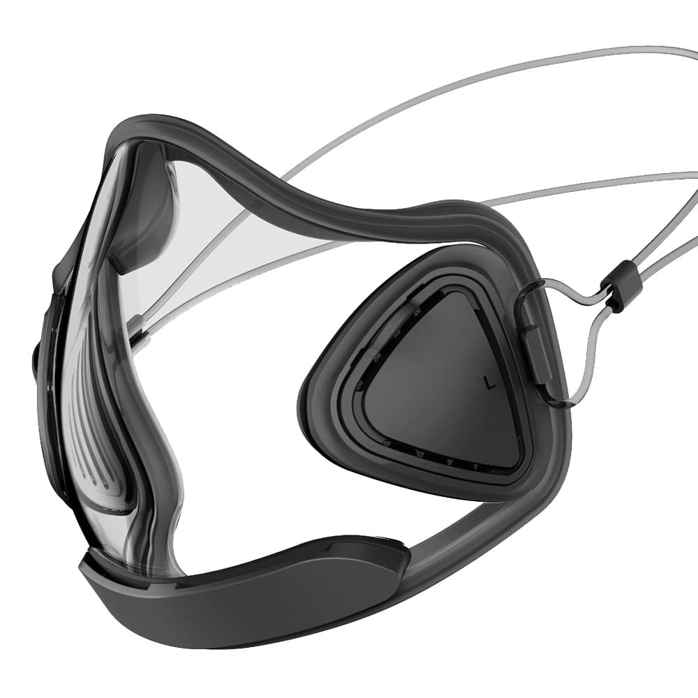 maassq Masque de protection transparent, faciale, réutilisable – Image 1