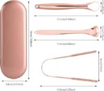 Gratte langue Pro en Cuivre, soins bucco-dentaires langue – Image 5